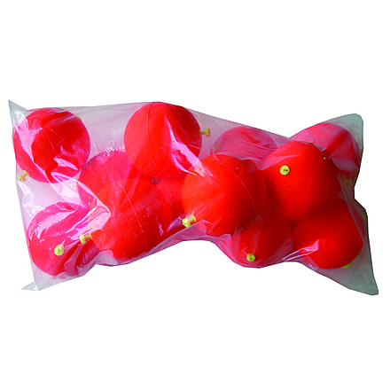 Comal Floats Round Red Snap On/Off, 3in, SS300R