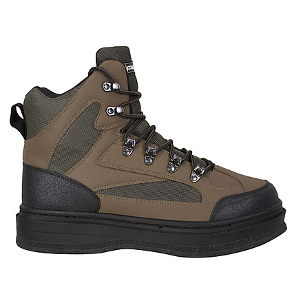 Compass 360 Ledges Felt Sole Wading Shoes w/Studs - Mens, Coffee, 8, 2415225-8
