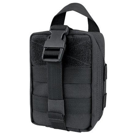 Condor Outdoor Rip Away Emt Lite Pouch, Black, 191031-002