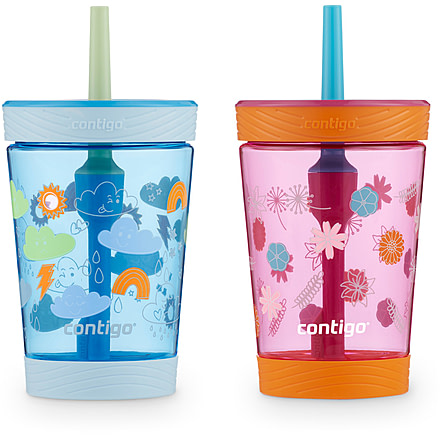 Contigo SPT Tri 2PK Bottle, 14 oz, Wildflowers Into Clouds, 14, CTPLSPILLPRF14-5