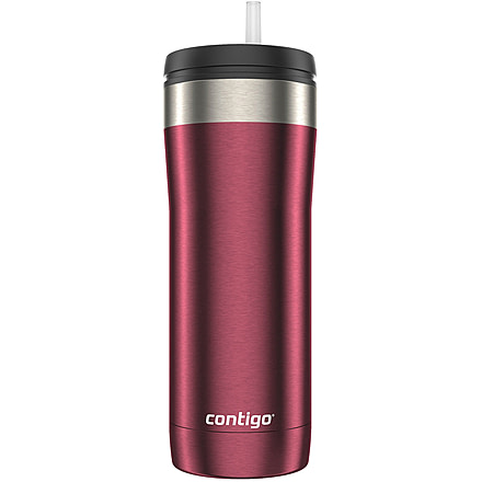 Contigo Uptown Stainless Steel Dualsip Tumbler, 24 oz, Choco Truf, 24, CTSSDUALSIP24-1