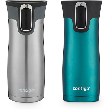 Contigo West Loop 2.0, 16 oz, 2 Pack, Spirulina Ss, 16, CTSSWL2016-2
