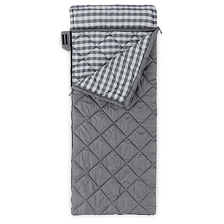 Core Equipment 20 Deg Oversized Sleeping Bag, Grey, Extra Large, 40024