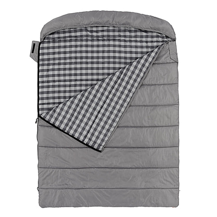 Core Equipment 40 Queen Cool Climate Sleeping Bag, Grey, 40110