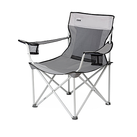 Core Equipment Mesh Quad Chair, Grey, 40138