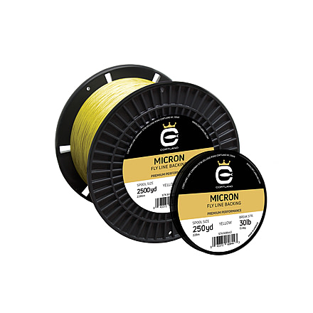 Cortland Line Cortland 147577 Micron Fly Line Backing 20lb 100yd Yellow, 147577