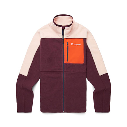Cotopaxi Abrazo Full-Zip Fleece Jacket - Womens, Rosewood/Wine, Large, DFFZ-F23-RSEWI-W-L