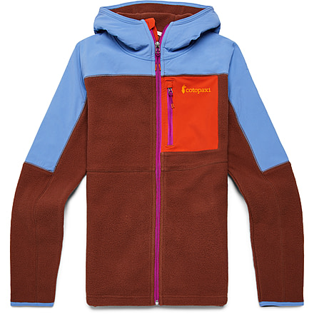 Cotopaxi Abrazo Hooded Full-Zip Fleece Jacket - Womens, Lupine/Acorn, Extra Small, DRFZ-S23-LPACN-W-XS
