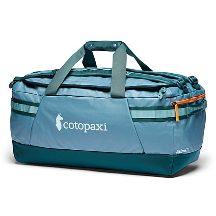 Cotopaxi Allpa Getaway 70L Duffel Bag, Blue Spruce And Abyss, One Size, AGT70-S25-SPABY