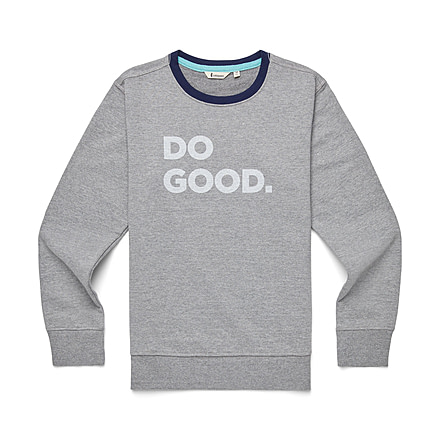 Cotopaxi Do Good Organic Crew Sweatshirt - Kids, Heather Grey, Extra Small, KDGC-F23-HTRGR-Kids-XS