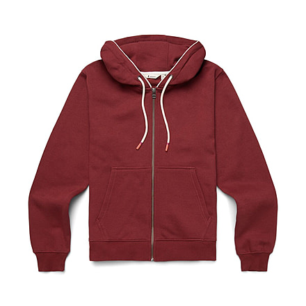 Cotopaxi Do Good Organic Full-Zip Hoodie - Womens, Burgundy, Small, DGFZ-F23-BURG-W-S