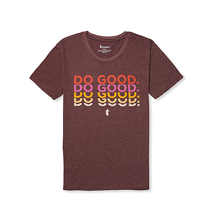 Cotopaxi Do Good Repeat T-Shirt - Womens, Chestnut, Extra Small, TS-F22-DG-CHSNT-W-XS