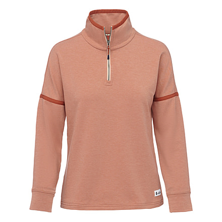 Cotopaxi Lozano Quarter Zip Fleece - Womens, Earthen Heather, Medium, TQZ-S22-EART-W-M