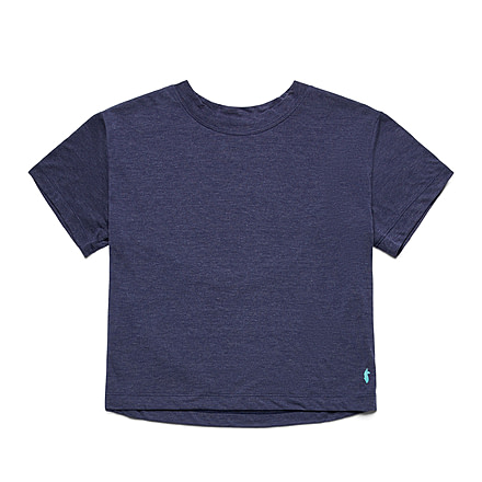 Cotopaxi Paseo Travel Crop T-Shirt - Womens, Maritime, Extra Small, PSCT-S23-MTM-W-XS