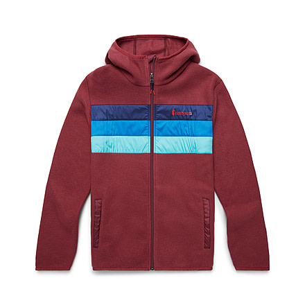 Cotopaxi Teca Fleece Hooded Full-Zip Jacket - Mens, Beets Me, Medium, TFHFZ-F23-BEET-M-M
