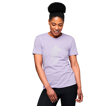 Cotopaxi Topo Llama T-Shirt - Womens, Thistle, Large, TS-S22-TLL-THSTL-W-L