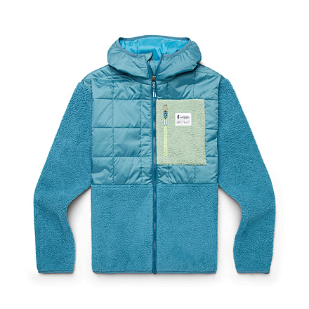 Cotopaxi Trico Hybrid Hooded Jacket - Womens, Blue Spruce/Drizzle, Small, HSFJ-F23-BSPDRZ-W-S