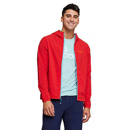 Cotopaxi Vuelta Performance Windbreaker Jacket - Mens, Red, Extra Large, BRSA-S23-RED-M-XL