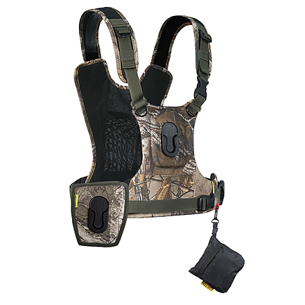 Cotton Carrier CCS G3 Camera Harness 2, Camo, One Size, 147CAMO