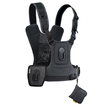 Cotton Carrier CCS G3 Camera Harness 2, Grey, One Size, 147GREY