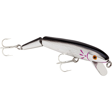 Cotton Cordell Jointed Red Fin, Floating, 5in, 5/8oz, Chrome/Black, CJ904