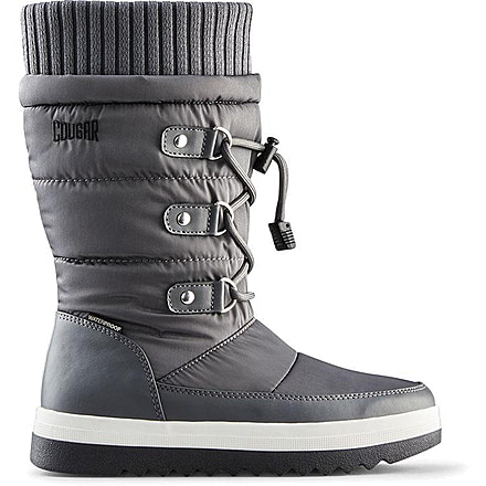 Cougar Mavis Tall Nylon Winter Boot with PrimaLoft - Womens, Charcoal, 9, Mavis-Charcoal-9
