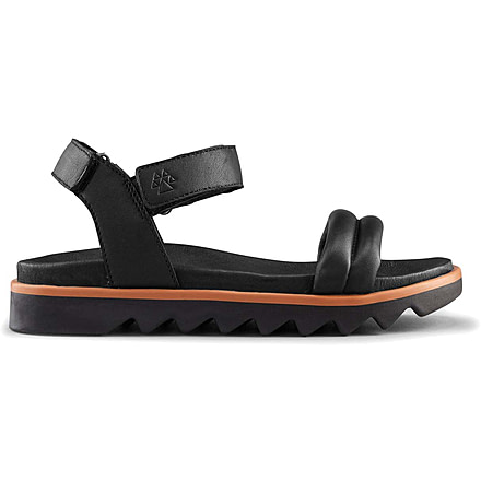 Cougar Nolo Leather Sandal - Womens, Black, 6, NOLO-Black-6