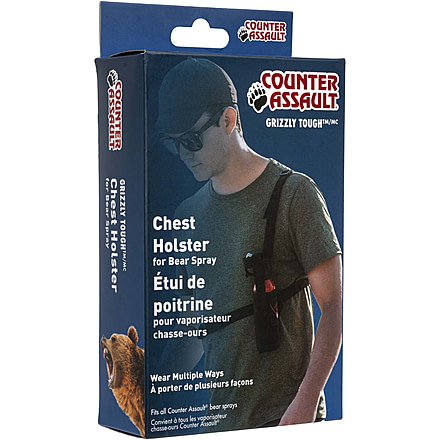 Counter Assault Chest Holster, Black, 1506-7084