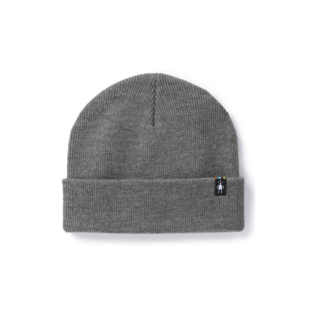 Smartwool Cozy Cabin Hat-Unisex, Light Gray Heather-Medium Gray Heather, Unisex Medium, SW000128A85-1FM