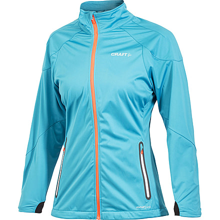 Craft Performance Cross Country (PXC) Light Softshell Jacket - Womens-Azur-Medium