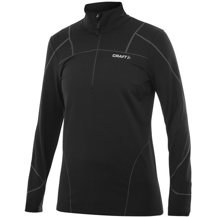 Craft Thermal Stretch Pullover - Women's-Black-Small