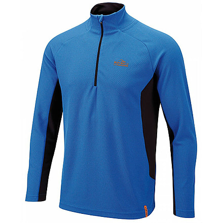 Crag Hoppers Bear Long Sleeve Tech Tee - Men's-Extreme Blue-Small