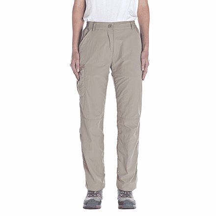 NosiLife Stretch Trousers - Womens-Mushroom-Regular Inseam-4