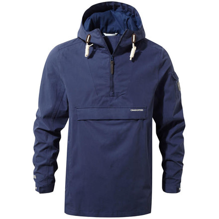 Crag Hoppers Woodridge Cagoule Jacket - Men's-Night Blue-Small