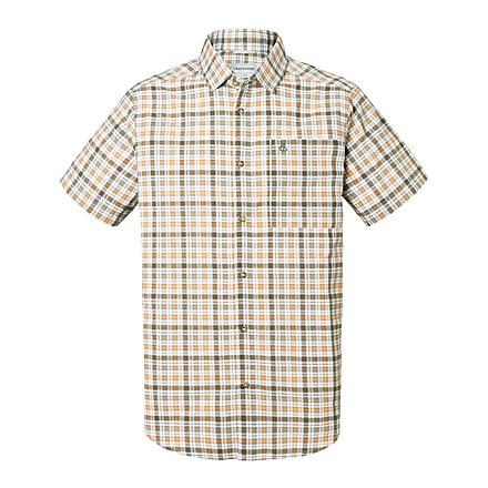 Craghoppers Holbrook Short Sleeve Check, Dark Moss, S, CMS588-7PF50