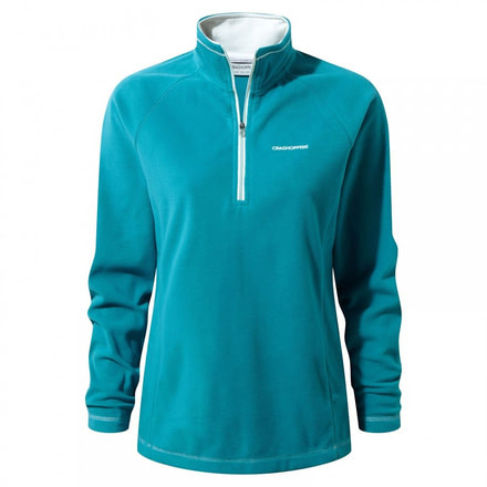 Craghoppers Seline Half Zip, Forest Teal, 4, CWA163-8F608L
