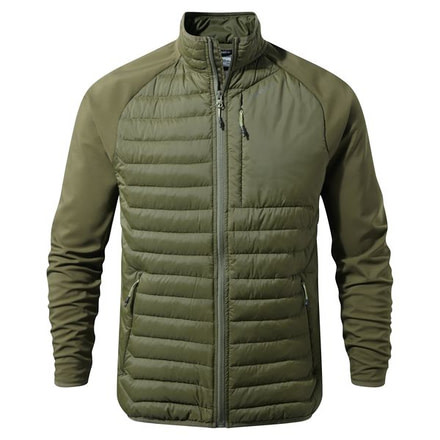 Craghoppers Voyager Hybrid Jacket, Dark Moss, Medium CMN1977PF60