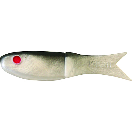 Creme Lures Lit'l Fishie Minnow Snack Pack Minnow, 25, 0.5in, White Pearl Gray Back, 2091-25