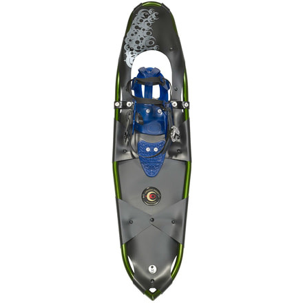 Crescent Moon Gold 17 Snowshoe-Green