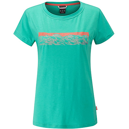 Crimp Tee - Women's-Peppermint-Large