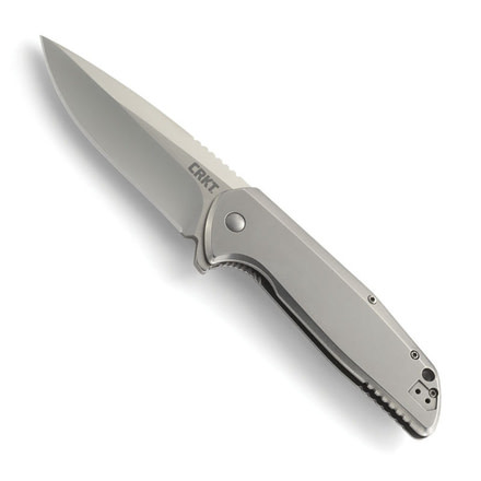 CRKT G.S.D. Folding Knife with Plain Edge Blade 3700