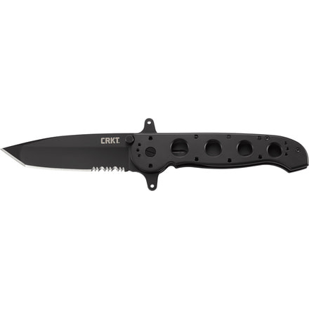CRKT M16-14 Big Dog Special Forces Tanto Folding Knife, Triple Point Serrations, M16-14SF