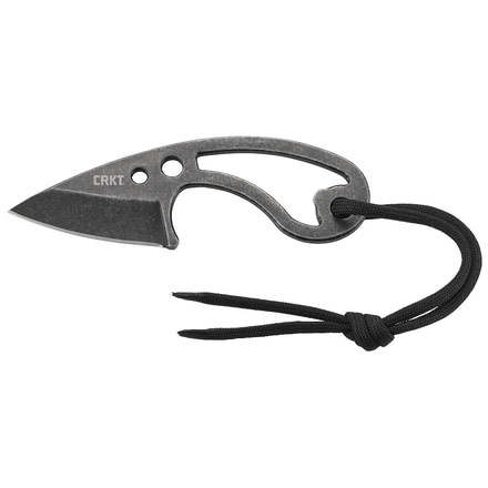 Crkt Owlet Neck Knife 2.18'' W/ Bottle Opener Stonewash Finish