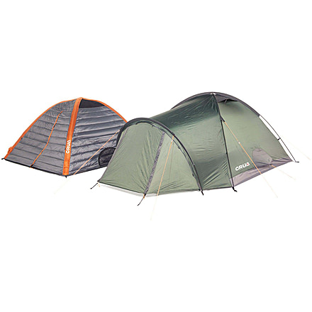 Crua Outdoors Combo Maxx Tent, Green/Gray/Orange, COMBO-M-01