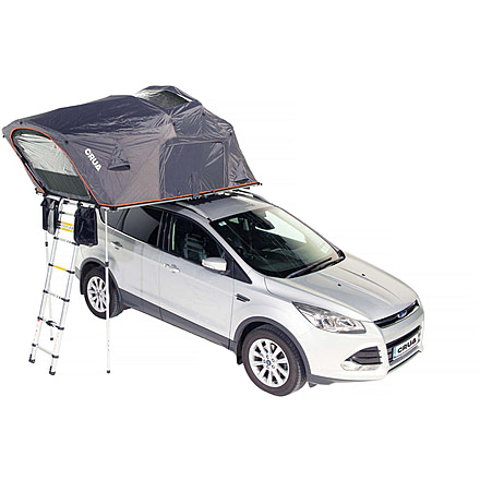 Crua Outdoors Crua AER 2-3 Person Rooftop Tent, All Season, Multi-Purpose, Green/Grey, AERRTT-140