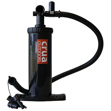Crua Outdoors Double Action Universal Pump, Black, PUMP-01