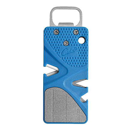 Cuda Pocket Sharpener, Blue, 3.5in, 23062