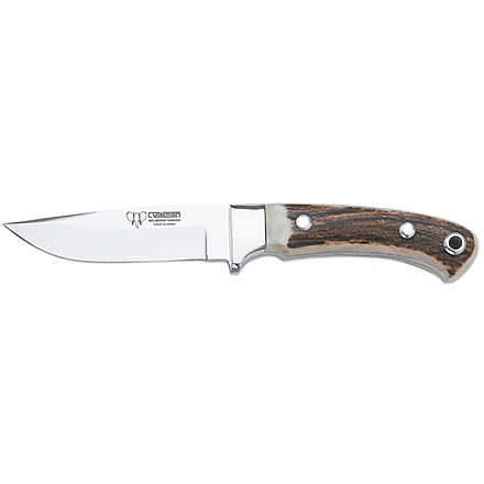 Cudeman 150 Quality Fixed Blade Knife, 10 cm, Molybdenum Vanadium, Deer Stag, 150-C