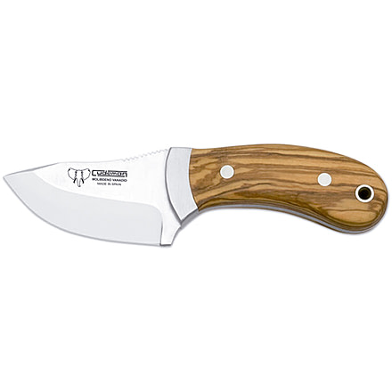 Cudeman 288 Quality Fixed Blade Knife, 7.5 cm, Molybdenum Vanadium, Satin Olive Wood, 288-L