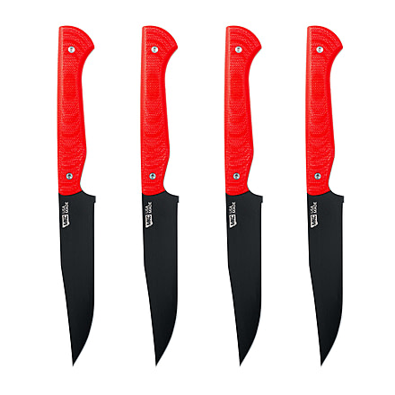 Culinary MKC STEAK KNIVES SET OF 4 - PVD - RED, MKC-001834